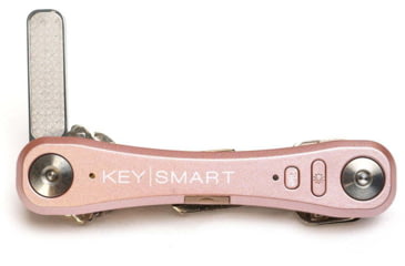 Image of KeySmart KeySmart NanoFile 2-in-1 Keychain Grooming Tool, Stainless, KS112-SS