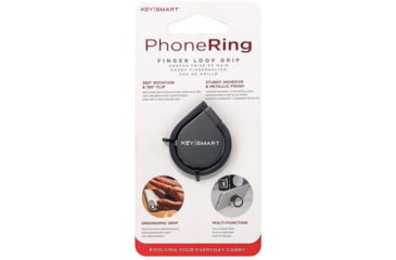 Image of KeySmart KeySmart Phone Grip Ring, Black, KS910-BLK