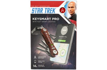 Image of KeySmart KeySmart Pro w/Tile Smart Location, Star Trek TNG, KS411-TRK-JLP