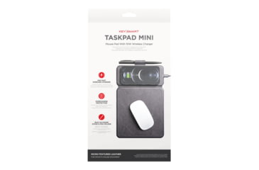 Image of KeySmart TaskPad Mini Wireless Charging Mousepad, Black, KS503-BLK