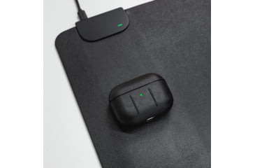 Image of KeySmart TaskPad Wireless Charging Desk Pad, Black, KS923-BLK