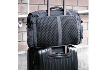 Image of KeySmart Urban Union Hybrid Messenger Bag, Black, KS359-SLT