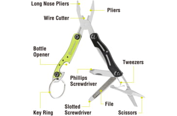 Image of Kilimanjaro Gear Ascend TSA Compliant Keychain Multi Tool KJ910055