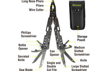 Image of Kilimanjaro Gear Ballast Multi Tool, Black KJ910053