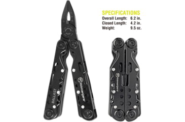 Image of Kilimanjaro Gear Ballast Multi Tool, Black KJ910053