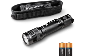 Image of Kilimanjaro Gear CREE XP-L V6 Tactical Flashlight LED 1000 Lumen, Black, 910256