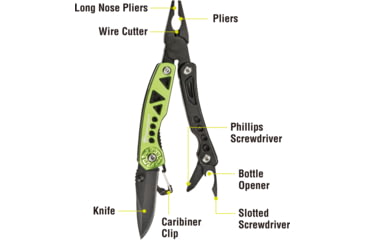 Image of Kilimanjaro Gear Rappel Multi Tool, Black KJ910066