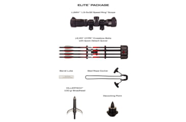 Image of Killer Instinct Vital-X 430 Elite Crossbow, 195 lb, 430fps, 5040-E