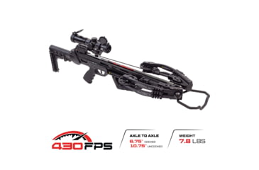 Image of Killer Instinct Vital-X 430 Elite Crossbow, 195 lb, 430fps, 5040-E