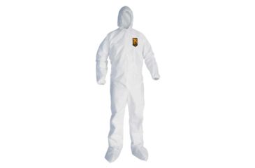 Image of Kimberly Clark KLEENGUARD A20 Breathable Particle Protection Coveralls, 4XL, 49127