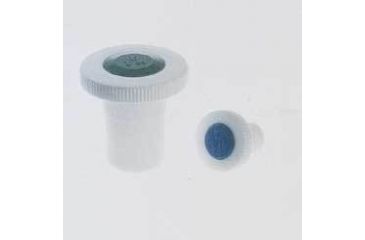 Image of Kimble/Kontes Flathead Stoppers, Color-Coded, [ST] Bottle and Apparatus Style, Kimble Chase 41941R 24 Solid Flathead Style