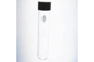 Image of Kimble/Kontes KIMAX Brand Culture Tubes, Reusable, with Screw Cap 45066 16150 With Rubber-Lined Caps