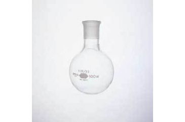 Image of Kimble/Kontes KIMAX Round-Bottom Boiling Flasks, Kimble Chase 25277 100 With [ST] 19/22 Joint