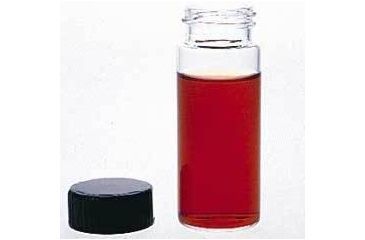 Image of Kimble/Kontes Vials, Borosilicate Glass, with Phenolic Screw Cap VW60910A 3 Short Form Type