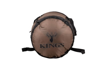 Image of Kings Camo XKG Summit 20 Degree Mummy Bag, Khaki/Charcoal, Long, XKG6120