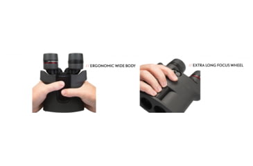 Image of Kite Optics APC Stabilized 12x30mm Binocular, Black, KO1230