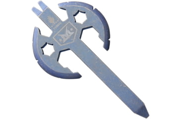 Image of Kizer Cutlery Pry Axe, 3.5in Overall, Stonewash Titanium Construction, Pry Bar L Bottle Opener L Hex/Bit Driver L Flat Head Screwdriver, Nail Puller, T109