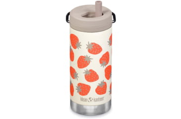 Image of Klean Kanteen Insulated TKWide w/ Twist Cap, 12oz, Strawberries, 1009471