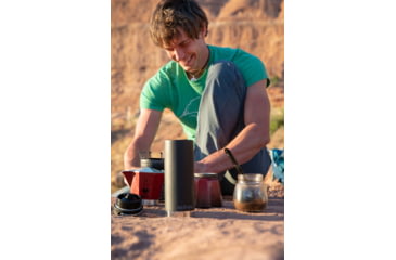 Image of Klean Kanteen TKWide w/Cafe Cap, 16oz, Black, 1008313