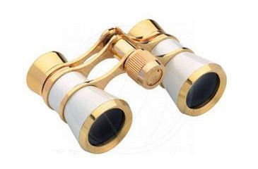 Image of Konus 3x25 Deluxe Gold/White Opera Glasses 2055