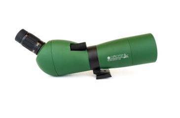 Image of Konus Konuspot-65 15-45x65 Angled Spotting Scope, Blue w/ Textile Case 7116
