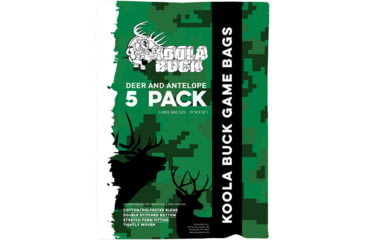 Image of Koola Buck Economy Deer Quarter Game Bags 5-pack