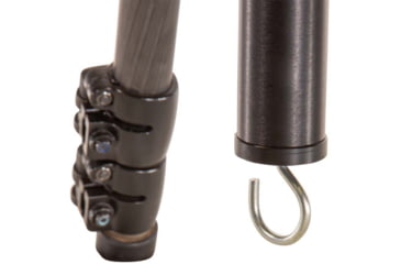 Image of Kopfjager K800 Carbon Fiber Tripod Without Head, Black, KJ85002