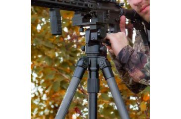 Image of Kopfjager K800 CF Tripod w/ Reaper Rail, Black KJ85004K