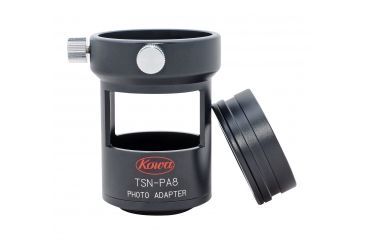 Image of Kowa Photo Adapter for TSN-82SV/660M/600 Scopes and Zoom Eyepieces, Black, Small TSN-PA8