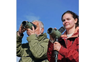 Image of Kowa TS-55 PROMINAR 17-40x55mm Spotting Scope, Angled, Green, TSN-55A