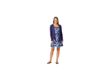 Image of Krimson Klover Breezy Cardigans- Womens, Indigo, Large, S23111-405-L