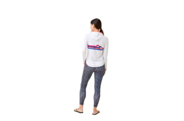 Image of Krimson Klover Hallie Sunshirts - Womens, Clover Stripe Coral, Medium, S23147-663-M