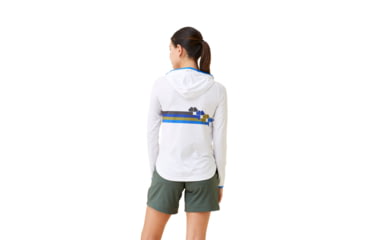 Image of Krimson Klover Hallie Sunshirts - Womens, Clover Stripe Forest, Large, S23147-662-L