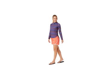 Image of Krimson Klover Hallie Sunshirts - Womens, Multi Stripe Indigo, Large, S23147-669-L