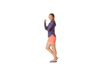 Image of Krimson Klover Hallie Sunshirts - Womens, Multi Stripe Indigo, Large, S23147-669-L