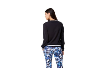 Image of Krimson Klover Holly Crewneck Sweaters - Womens, Black, Extra Large, S23155S-001-XL