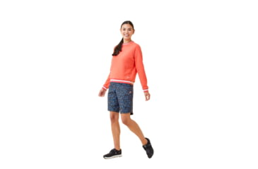 Image of Krimson Klover Holly Crewneck Sweaters - Womens, Coral, Extra Small, S23155S-622-XS