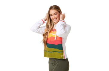 Image of Krimson Klover Julia Hoodies - Womens, Landscape Coral, Large, S23120P-667-L