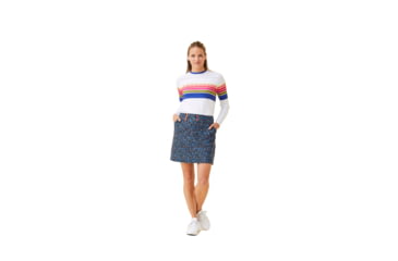 Image of Krimson Klover Kerry Skorts - Womens, Confetti Black, Large, S23105-651-L