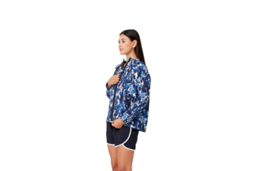 Image of Krimson Klover Lena Jackets - Womens, Floral S. Blue, Extra Large, S23133-658-XL