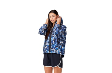 Image of Krimson Klover Lena Jackets - Womens, Floral S. Blue, Extra Large, S23133-658-XL
