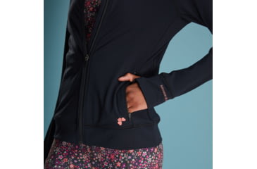 Image of Krimson Klover Ruby Zip Jackets - Womens, Black, Extra Small, S23119-001-XS