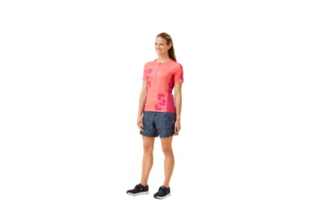 Image of Krimson Klover Vida Jersey T-Shirts - Womens, Clover Coral, Extra Small, S23108-664-XS