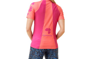 Image of Krimson Klover Vida Jersey T-Shirts - Womens, Clover Coral, Extra Small, S23108-664-XS