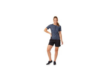 Image of Krimson Klover Vida Jersey T-Shirts - Womens, Confetti Black, Extra Large, S23108-651-XL