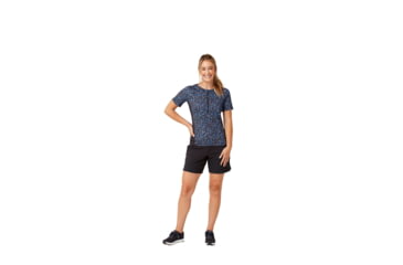 Image of Krimson Klover Vida Jersey T-Shirts - Womens, Confetti Black, Extra Large, S23108-651-XL