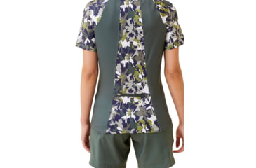 Image of Krimson Klover Vida Jersey T-Shirts - Womens, Floral Forest, Extra Small, S23108-670-XS