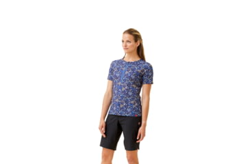 Image of Krimson Klover Vida Jersey T-Shirts - Womens, Lakeside Indigo, Extra Large, S23108-666-XL