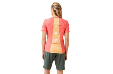 Image of Krimson Klover Vida Jersey T-Shirts - Womens, Sunburst Coral, Extra Large, S23108-692-XL