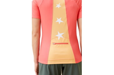 Image of Krimson Klover Vida Jersey T-Shirts - Womens, Sunburst Coral, Extra Large, S23108-692-XL